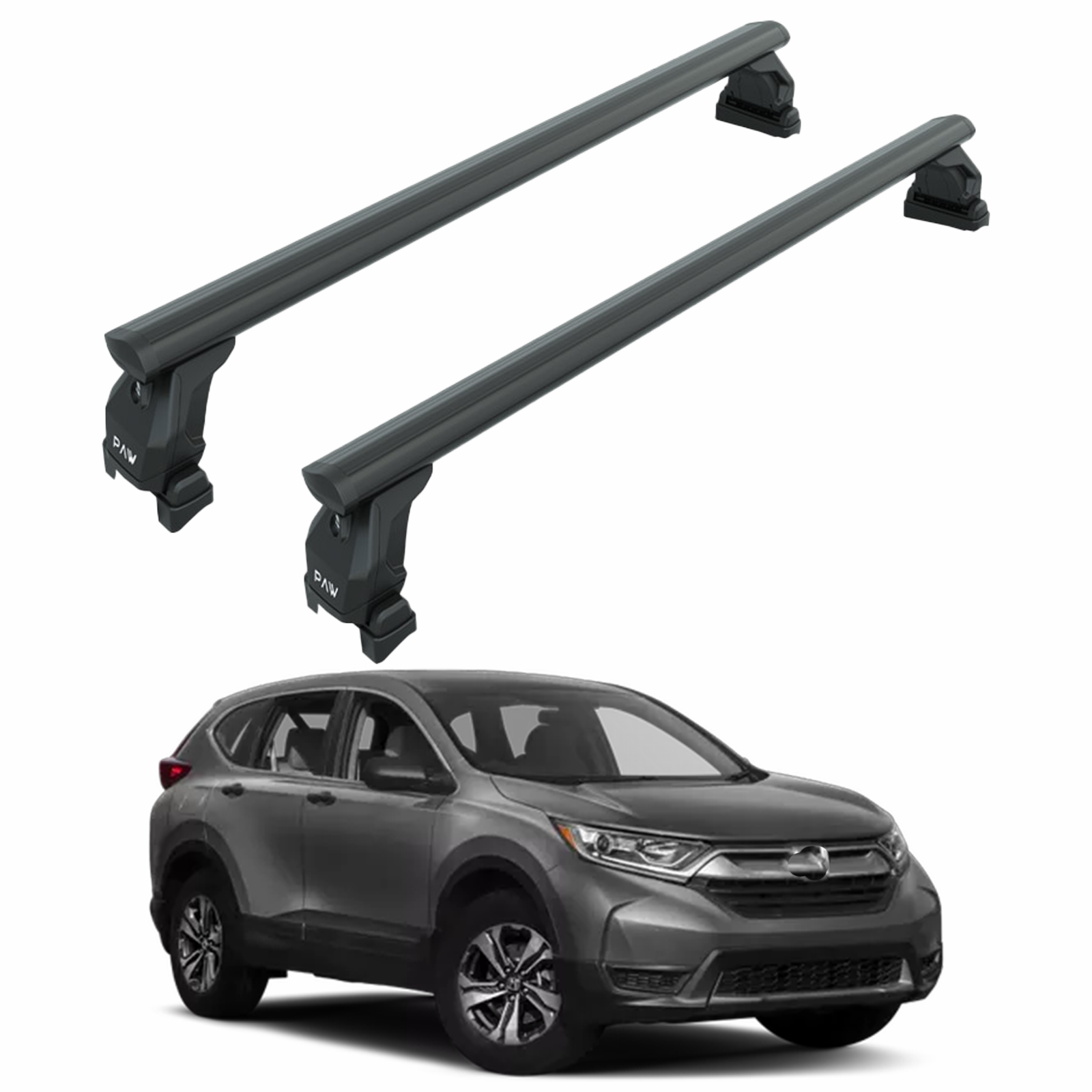 Roof Rack Cross Bars Compatible with 2012-2024 Honda CR-V Without Roof Rails Black Roof Rack Cross Bars Compatible with 2012-2024 Honda CR-V Without Roof Rails Black